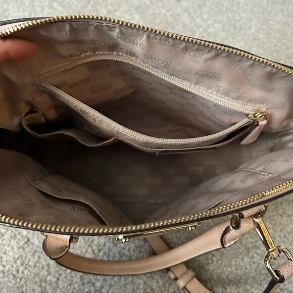 Michael‎ Kors Cindy Dome Satchel BLUSH PURSE Leather - Picture 12 of 16